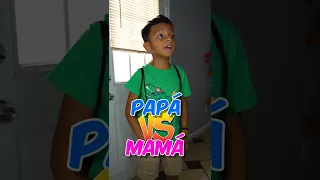 ME VOY A JUGAR FUTBOL MAMÁ VS PAPÁ #shorts