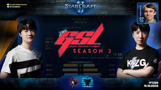 СТИЛЬ ВИРТУОЗА: GSL 2020 Season 3 CodeS Ro8 - Stats vs INnoVation - Корейский StarCraft II