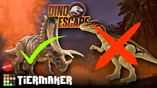 Las Mejores Figuras de Jurassic World Mattel Dino Escape 2021 | TierList