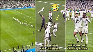 😂Real Madrid Players Crazy Celebrations as they qualified for UCL Finalists 2024