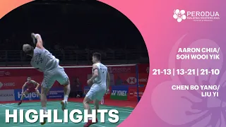 Malaysia Masters 2024: Aaron Chia/Soh Wooi Yik 2 - 1 Chen Bo Yang/Liu Yi | Astro SuperSport