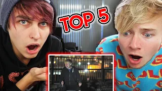 Top 5 Scariest Sam and Colby Moments | Colby Brock