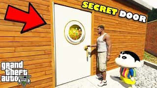 GTA 5 : Franklin Opened THE SECRET DOOR of Franklin's House in GTA 5 | SHINCHAN and CHOP IN TAMIL