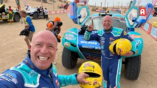 Eerste week Dakar Rally Tim en Tom Coronel