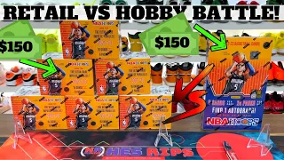 2022/23 Panini NBA Hoops Basketball: $150 Hobby Box vs $150 Retail Boxes Battle