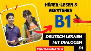 Deutsch lernen mit Dialogen B1