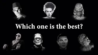 Ranking Universal's 7 Classic Monsters