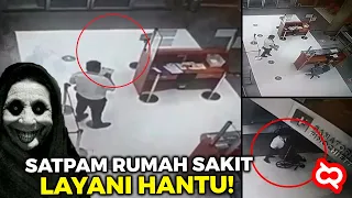 Satpam ini Terekam CCTV Berbicara dengan Orang yang Sudah Meninggal! Makhluk Gaib Terekam Kamera