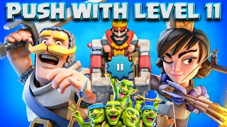 HOW TO ESCAPE MID LADDER WITH LOGBAIT IN CLASH ROYALE