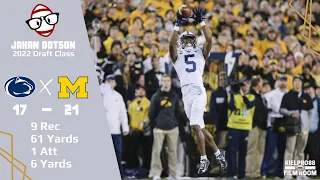 Jahan Dotson (Penn State WR) vs Michigan (2021)