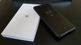 Распаковка восстановленного Pixel 2 xl  и чехла к нему