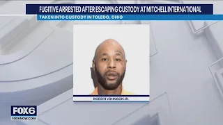 Fugitive who escaped Milwaukee airport caught in Ohio | FOX6 News Milwaukee