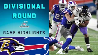 Ravens vs. Bills Divisional Round Highlights | NFL 2020 Playoffs