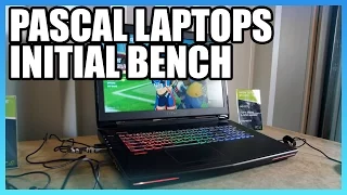 NVIDIA Laptop GTX 1080 vs. 1070 Benchmarks [Initial]