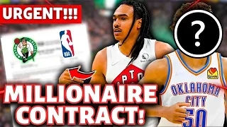 BREAKING NEWS! CELTICS BIG NAME SIGNING AND DALANO'S CELTICS CONTRACT REVEALED! BOSTON CELTICS NEWS!