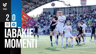 11. kārta: Valmiera FC 2:0 FC RFS (Labākie momenti)