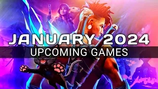 TOP 5 Upcoming Games in JANUARY 2024 | MUST PLAY | PS5, XBOX Series X|S, PC, Nintendo Switch | 4K