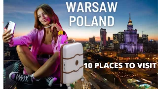 Warsaw Travel Guide Vacation. 10 Best Places To Visit In Warsaw Poland.