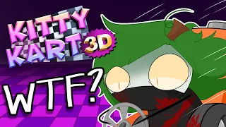 SmokeeBee Plays HORRIBLY DISTURBING GO-KART GAME | Kitty Kart 3D