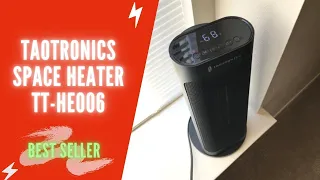 TaoTronics PTC 1500W Space Heater Review | TaoTronics Space Heater TT-HE006 Manual & Instructions