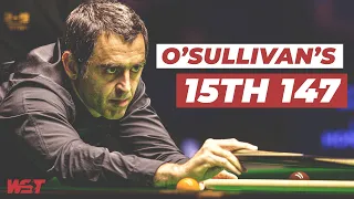 Ronnie O'Sullivan's 15th 147 | 2018 English Open