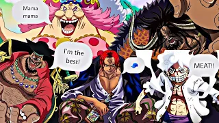 When the Yonkos have a meeting! | One Piece Skit