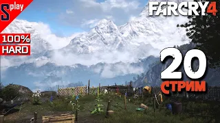 Far Cry 4 на 100% (HARD) - [20-стрим] - Собирательство и доп задания