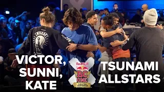 VICTOR + SUNNI + KATE vs TSUNAMI ALLSTARS / FINAL BATTLE / RED BULL BC ONE 2017 3VS3