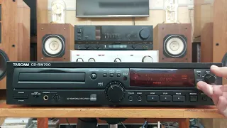 (Đã bán) Đầu 2in1 Tascam CD-RW700 đọc ghi CD và DAC không mồi 24 bit 📲0907223269 🏡Tp Thủ Đức