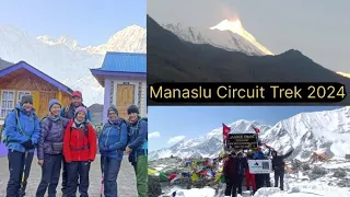 Manaslu circuits Trek ll Nepal #trekking #nepal #manaslucircuit #viral #vlog
