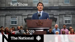 The National for Sept. 11, 2019 — Canada Votes, Ontario Classrooms, Bianca Andreescu