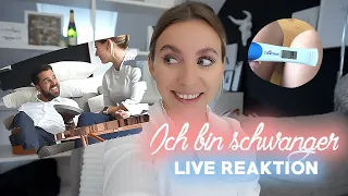 ICH BIN SCHWANGER! 🤰🏼😍 + LIVE REAKTION | Hanna Ellen