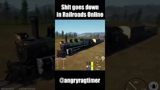 42 Miles An Hour in Railroads Online #railroadsonline #trains #railroad #steamtrains #funny #shorts