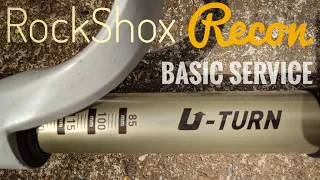 RockShox Recon U-Turn Lower Leg Service