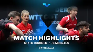 Kirill Skachkov/Olga Vorobeva vs Nandor Ecseki/Dora Madarasz | WTT Contender Budapest 2021 (1/2)