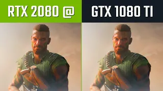 RTX 2080 vs.  GTX 1080 Ti in 2020