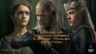 House of the Dragon | Official Green & Black Trailers Reactions