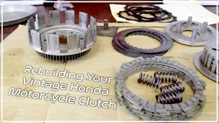 How To Rebuild Your Vintage Honda Motorcycle Clutch