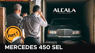 From Macao to Girona: Reviving a Mercedes 450SEL | Alcalà Technology PART 1