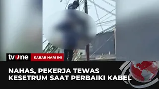 Pekerja PLN Tewas Tersengat Listrik saat Bertugas | Kabar Hari Ini tvOne