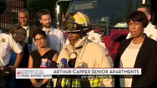 Mayor Bowser 6pm Fire Update: Arthur Capper Senior Housing Facility, 9/19/18
