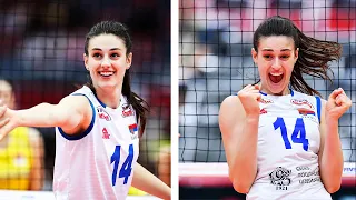 Amazing Maja Aleksic - Middle Blocker from Serbia | Best spikes and Blocks | World cup 2019 | HD |