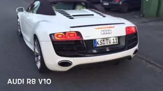 AUDI R8 V10 - Loud Start-Up & Acceleration