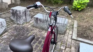 電動アシスト自転車を買い替えました。