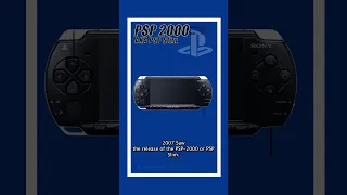 Every Version of the PSP Released by Sony #Shorts