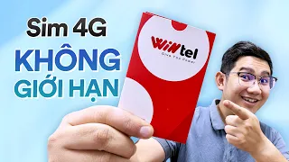 Review sim data 4G Wintel - không giới hạn tốc độ cao: 55k/ tháng!