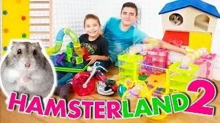 ON CONSTRUIT HAMSTERLAND 2 ! - PARC D'ATTRACTION POUR HAMSTER 🎡 🐹