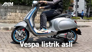 Vespa Elettrica : Sekali cas bisa jalan 100 km