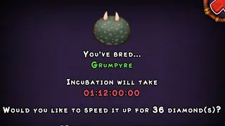 How to Breed Grumpyre on Cold Island (My Singing Monsters)