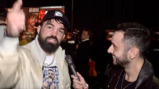 MIKE PERRY TELLS IDRIS VIRGO 'PUNCH ME, LET'S FIGHT RIGHT NOW' AFTER HEATED CONFRONTATION